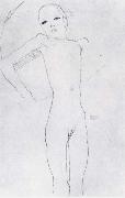 Egon Schiele Nude girl Germany oil painting artist